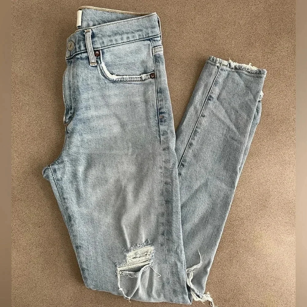AGOLDE Sophie Skinny Light Jeans